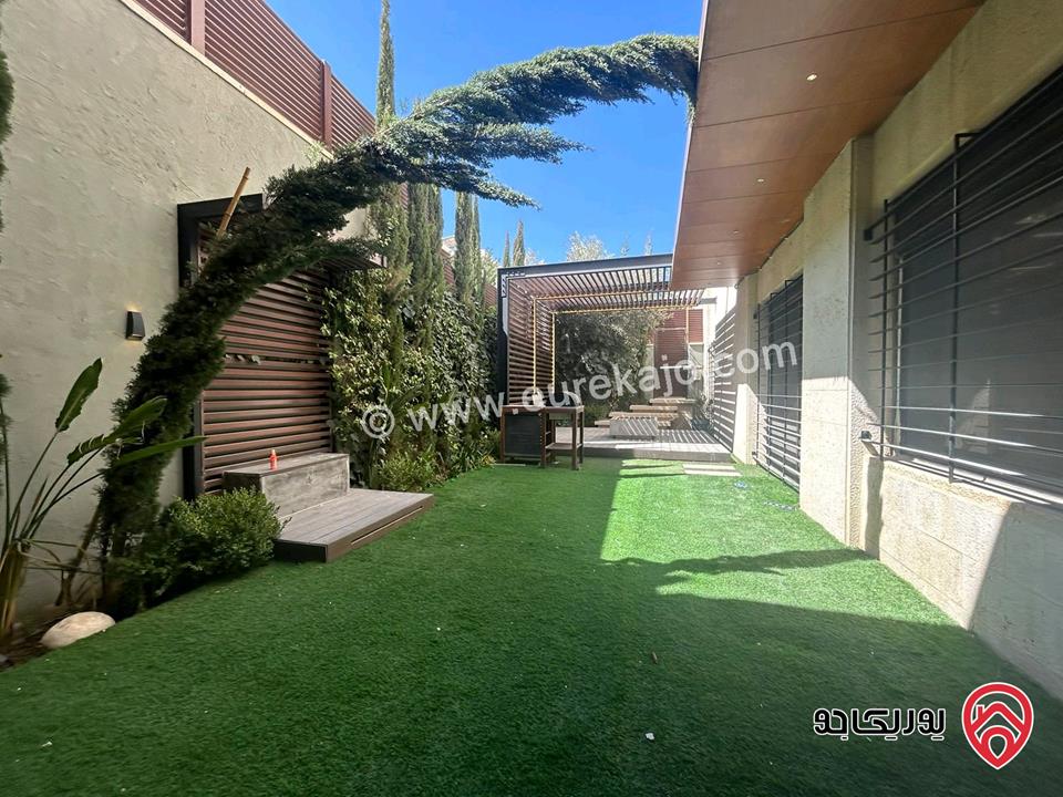 شقة شبه ارضية مساحة 360م داخلي و 150م خارجي للبيع في عمان - دابوق