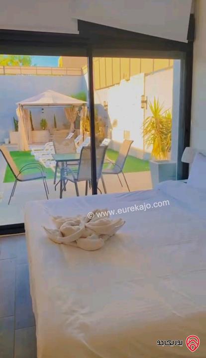 شاليه فخم مساحة الأرض 288م والبناء 120م للبيع في البحر الميت - جوفة الكفرين