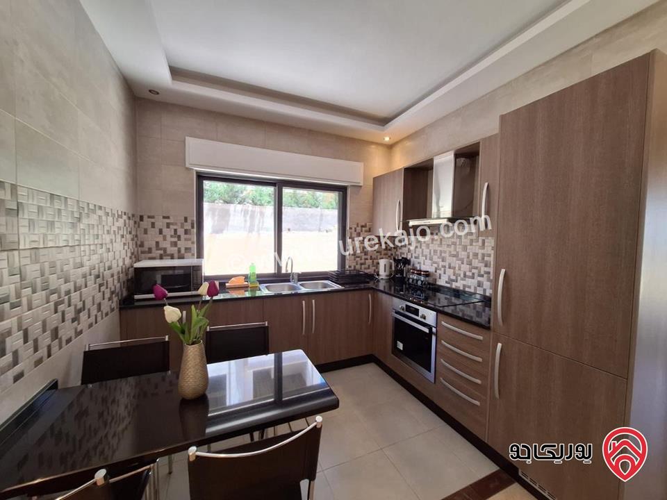 شقة مفروشة طابق أول مساحة 120م للايجار مفروشة في عمان - عبدون 