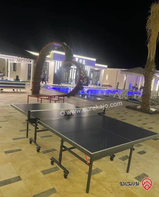 مزرعة Tixos Farm  للايجار اليومي في اربد - المغيّر