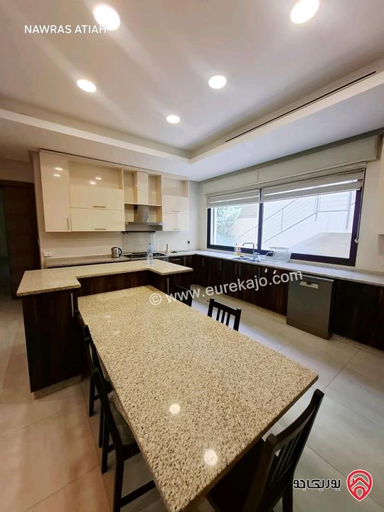 فيلا مفروشة فاخرة سوبر ديلوكس مساحة 750م للايجار في عمان - عبدون 