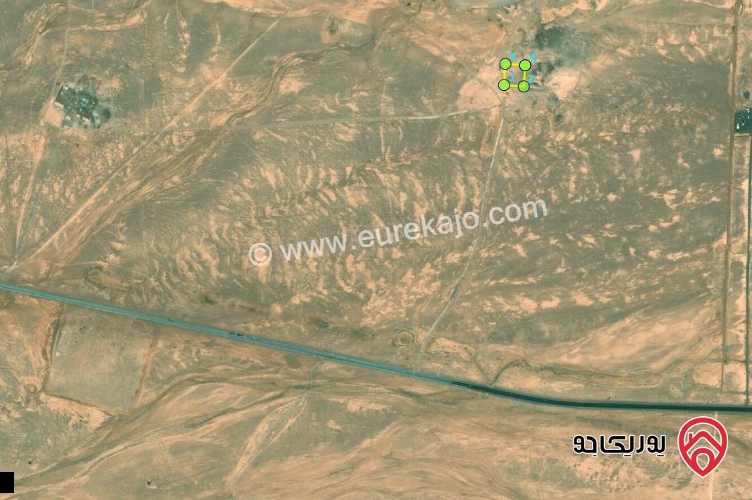 قطعة ارض مساحة 3 دونم و 400م للبيع في عمان - الموقر حوض الجناب 