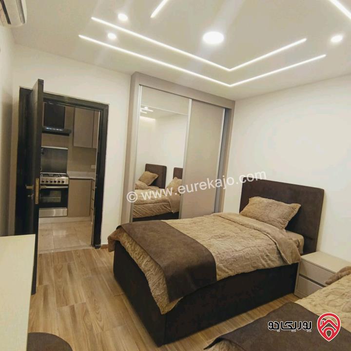 شقة فخمة مفروشة مساحة 100م للايجار في عمان - شارع عبدالله غوشة السابع 