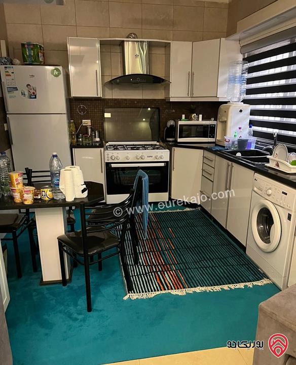 شقة تسوية مساحة 125م مفروشة للايجار في عمان - ضاحية الامير راشد