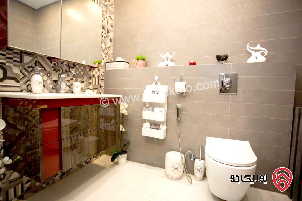 شقة مفروشة طابق أول مساحة 120م للإيجار في عمان - دير غبار