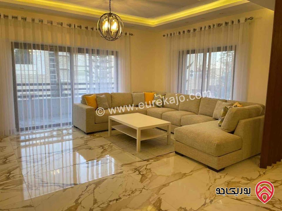 شقة مفروشة مساحة 145م طابق ثاني للايجار في عمان - جبل اللويبدة