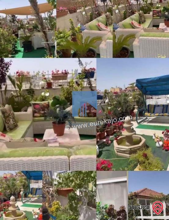 شقة مميزة للبيع في عمان تلاع العلي - خلف السلطان طابق ثالث 260م مع روف 70م بسعر مغري