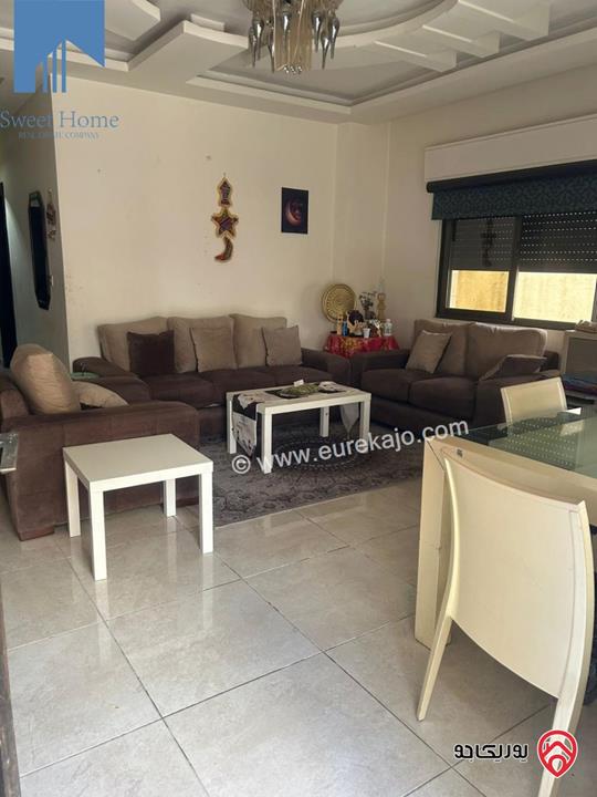 شقة أرضية مساحة 151م مع حديقة وترس 75م للبيع في عمان - ضاحية الأمير راشد