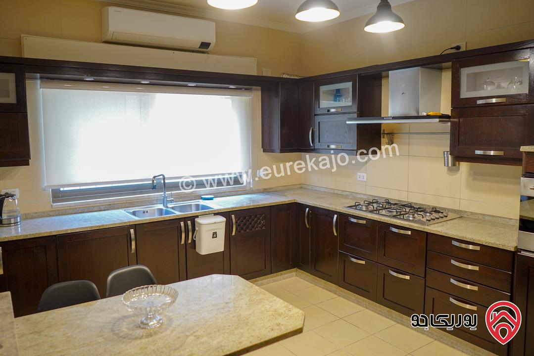 Fabulous Fully Furnished Apartment 205 m2 with Rooftop 80 m2 & Breathtaking Views – For Rent in Amman - Fourth Circle