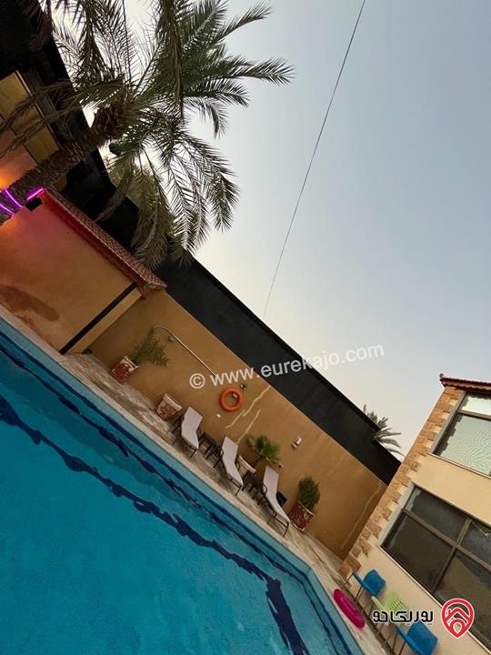 مزرعة مميزة للايجار من المالك في البحر الميت - جوفة الكفرين 