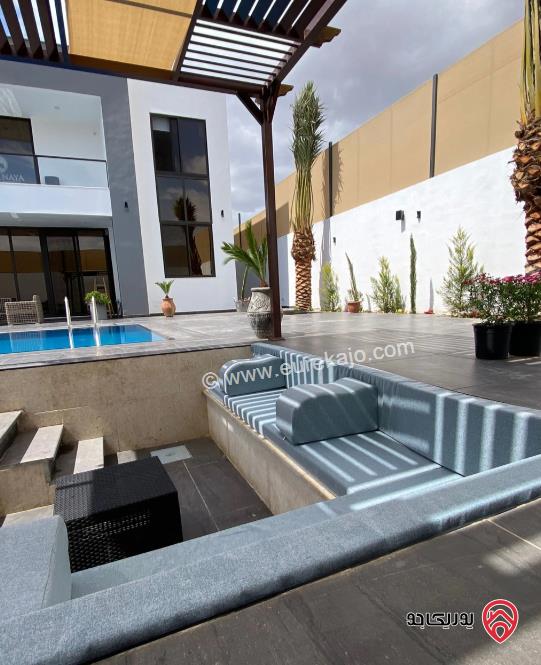 مزرعة -شاليه VILLA NAYA AL-YOUSFE للايجار اليومي في البحر الميت - الشونة الجنوبية 