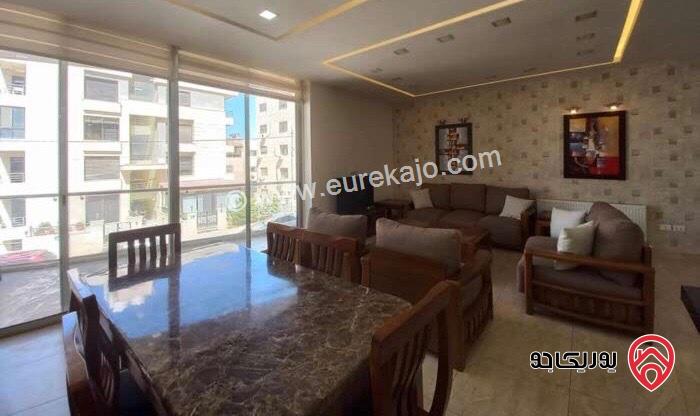 شقة مفروشة مساحة 140م طابق أول للايجار في عمان - دير غبار