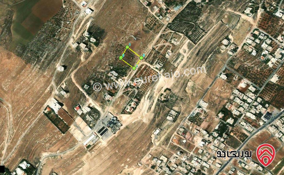 قطعه ارض للبيع من اراضي شمال عمان قرية عين الباشا منطقه مطلة وزراعية قريبه من التنظيم مساحتها 4187م واجهة على الشارع 55م 50 الف دينار للدونم قابل للتفاضل 