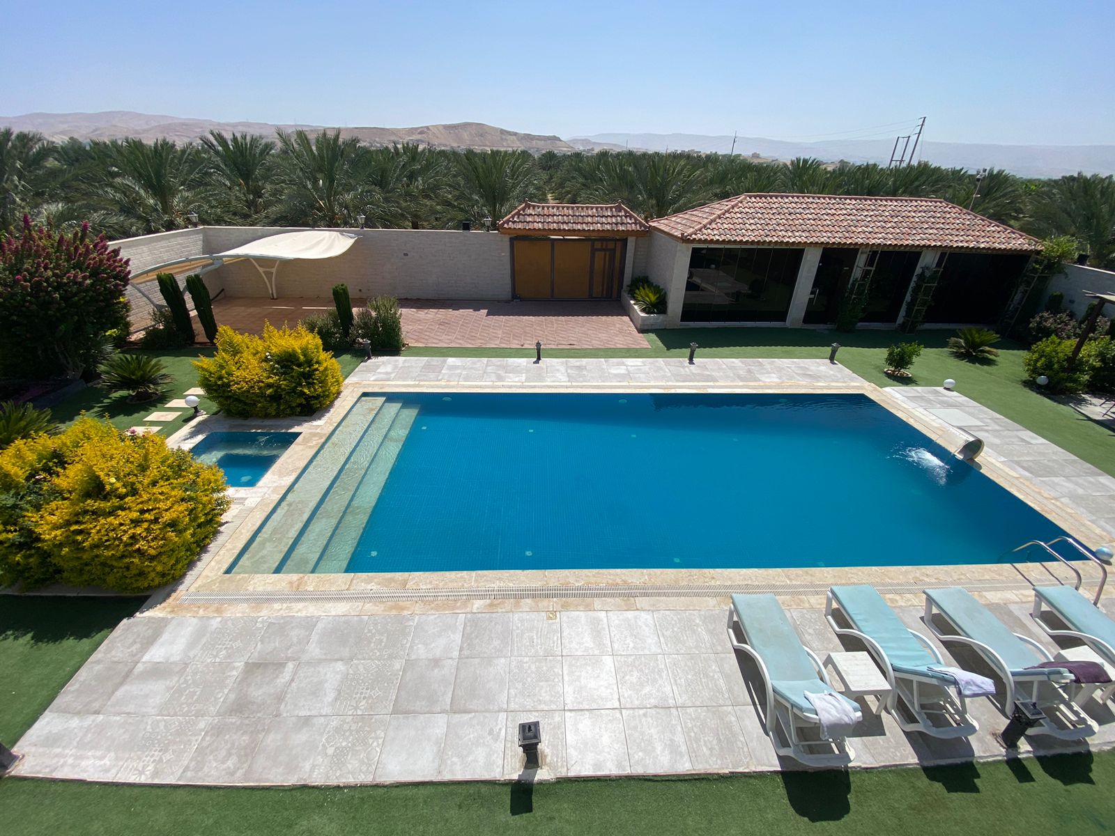 جولة ثلاثية الابعاد - مزرعة Palm Paradise Farm للايجار اليومي في البحر الميت