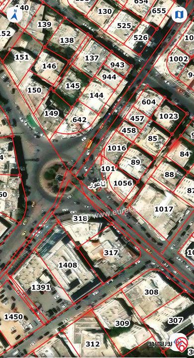 أرض مساحة 1 دونم تجاري للبيع في عمان - مرج الحمام قرب دوار الدلة واجهة كبيرة 