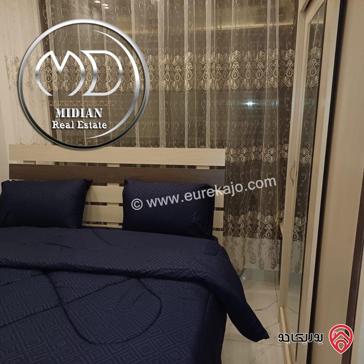 شقق و استديوهات مفروشة للايجار في عمان - الشميساني تشطيبات و ديكورات فندقية فرش فاخر اطلالة جميلة