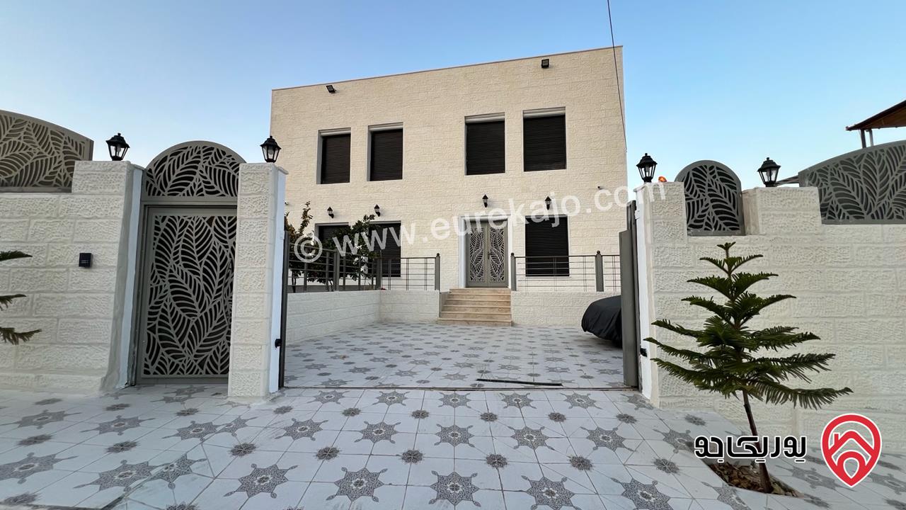 فيلا مستقلة فاخرة مساحة الارض 500م مساحة البناء 250م للبيع في عمان - ناعور