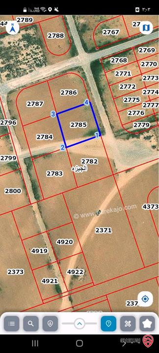قطعة أرض تجاري مساحة 944م للبيع في عمان - منطقة الجيزة