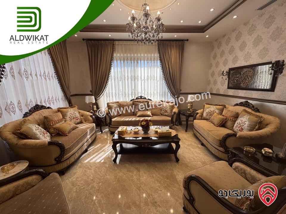 فيلا مستقلة مساحة الارض 2100 م ومساحة البناء 900م للبيع في عمان - مرج الحمام