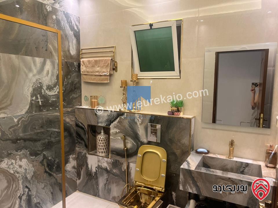 شقة فاخرة للبيع في عمان - أم السماق قرب مدارس الجزيرة طابق اول 128م تشطيب سوبر ديلوكس بسعر مغري