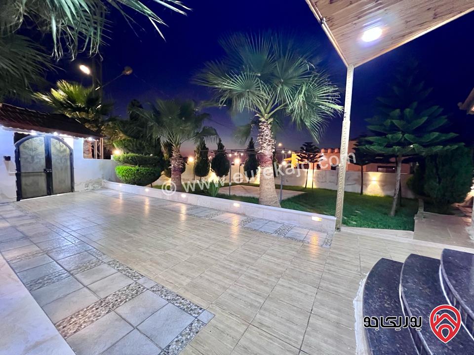 ڤيلا مساحة 375م على أرض 1200م للبيع في عمّان - منجا 