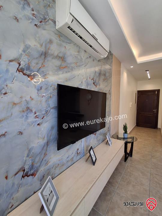 شقة فاخرة مفروشة مساحة 100م طابق أول للايجار في عمان - عبدون