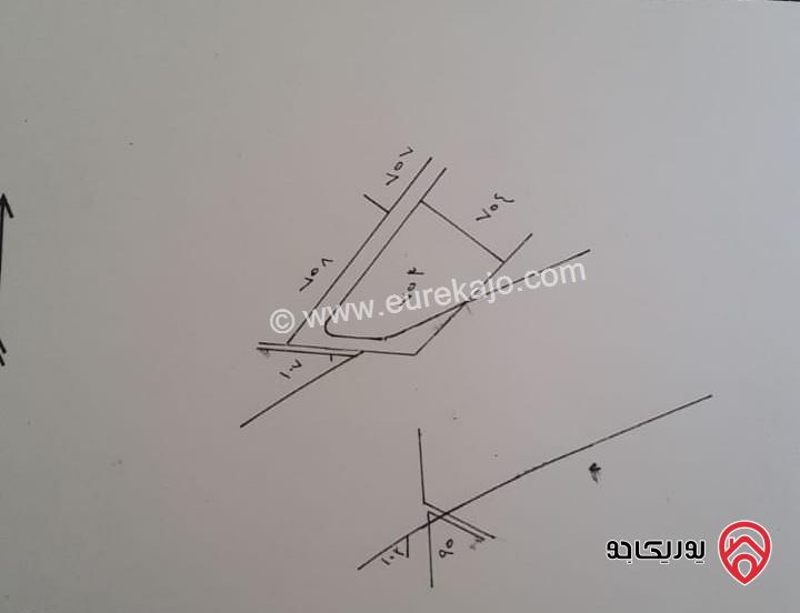 ارض استثمارية مساحة 3.930 دنم للبيع في عمان - ابو نصير على شارع الاردن