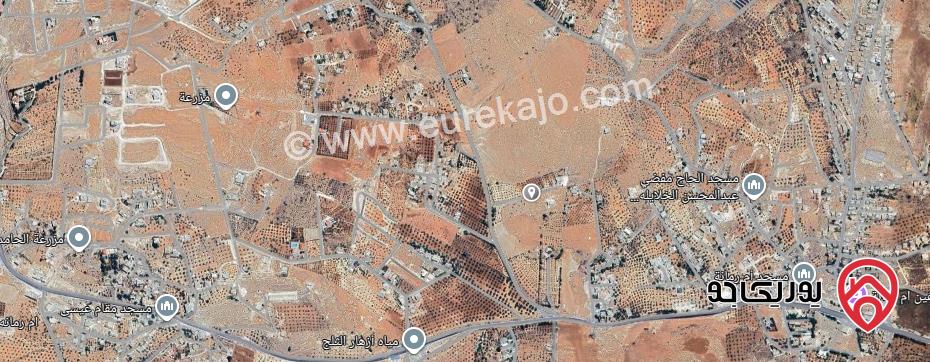 أرض مساحة 619م للبيع في أم رمانة – الزرقاء | موقع مميز وإطلالة رائعة