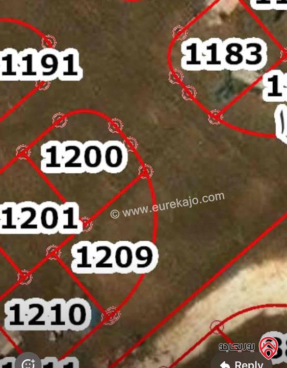 قطعتين ارض مساحة 1040م للبيع في عمان - خريبة السوق