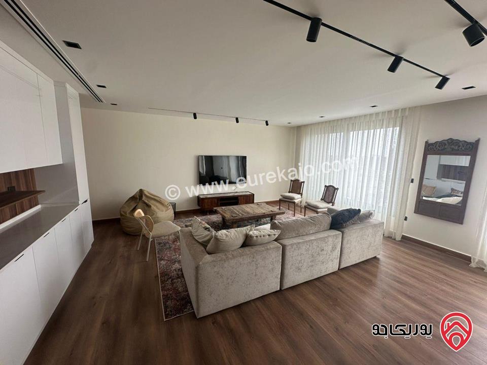 شقة ارضية مفروشة مساحة 240م للايجار في عمان - عبدون