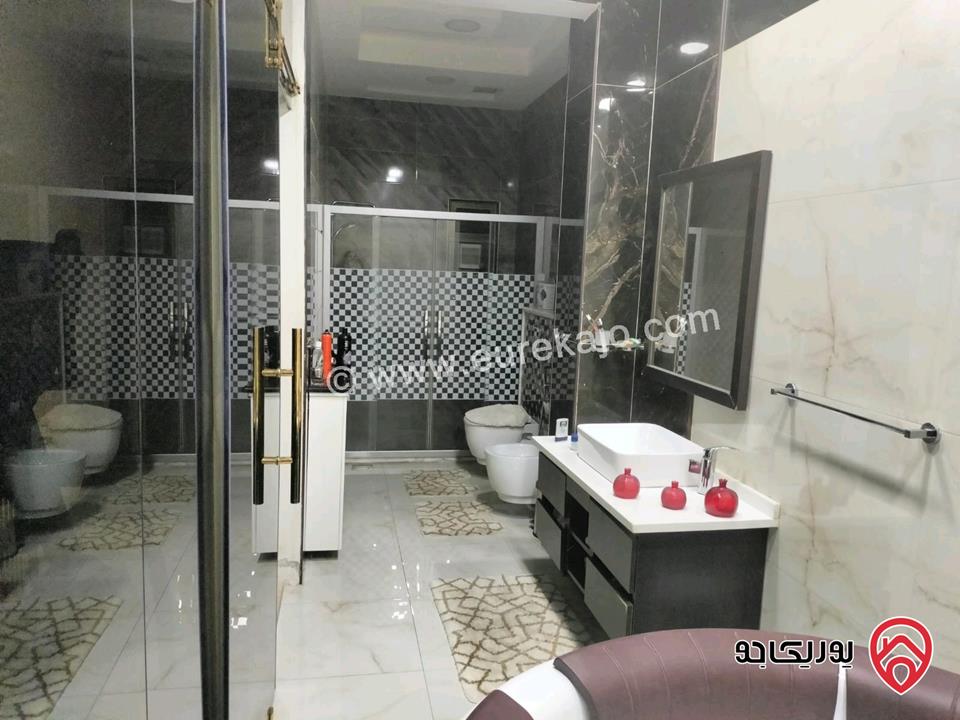 شقة أرضية مساحة 215م داخلي و 170م خارجي للبيع في عمان - شفا بدران 