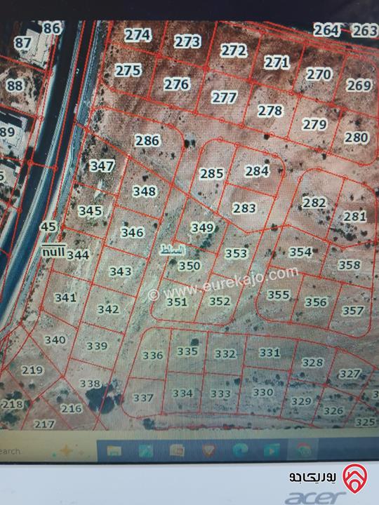 ارض مساحة 1044م للبيع في البلقاء - السلط