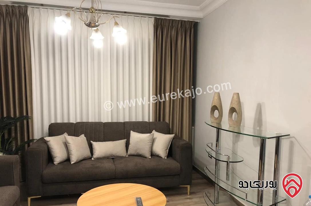 شقة مفروشة طابق اول مساحة 105م للايجار في عمان - عبدون 