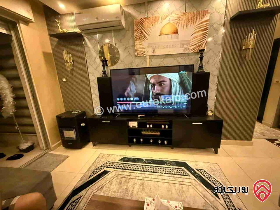 شقة فاخرة سوبر ديلوكس مساحة 90م طابق أول مفروشة للبيع في عمان - الشميساني 