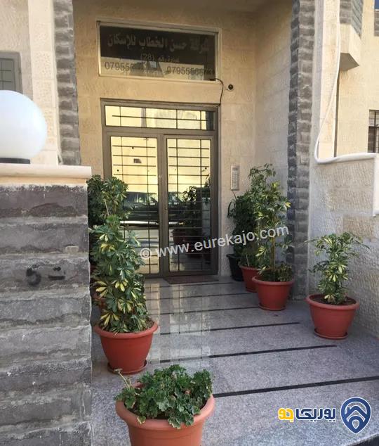 شقة سوبر ديلوكس طابق أرضي مساحة 142م للبيع في عمان - الياسمين ربوة عبدون