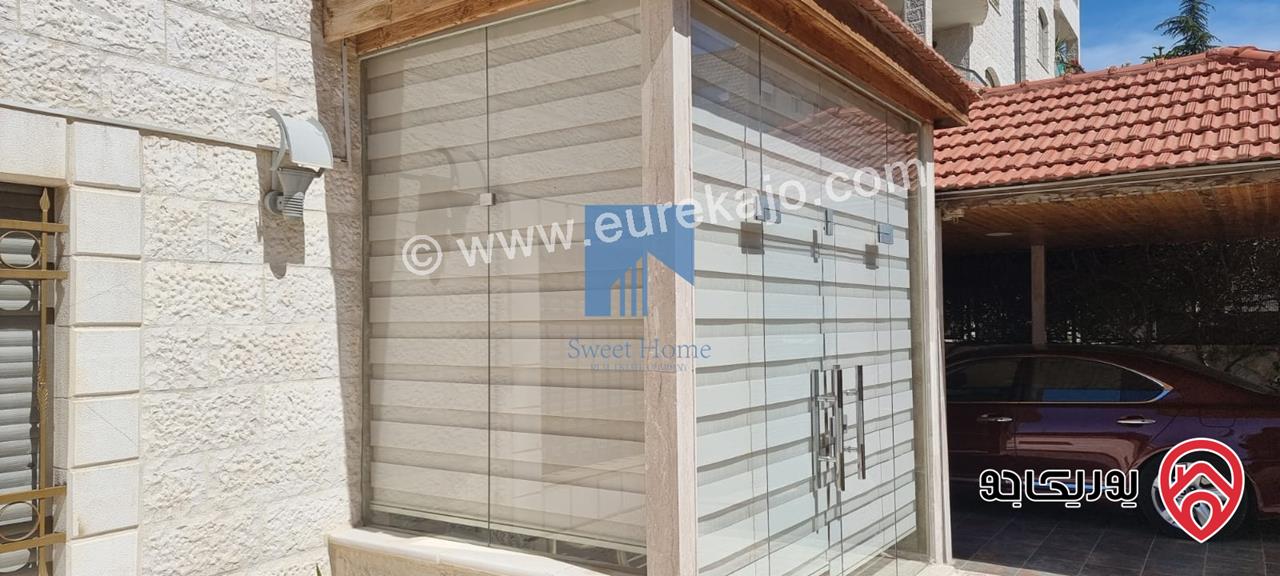 شقة أرضية فاخرة للبيع في عمان - خلدا خلف السيفوي 220م مع حديقة وترسات 400م بسعر مغري