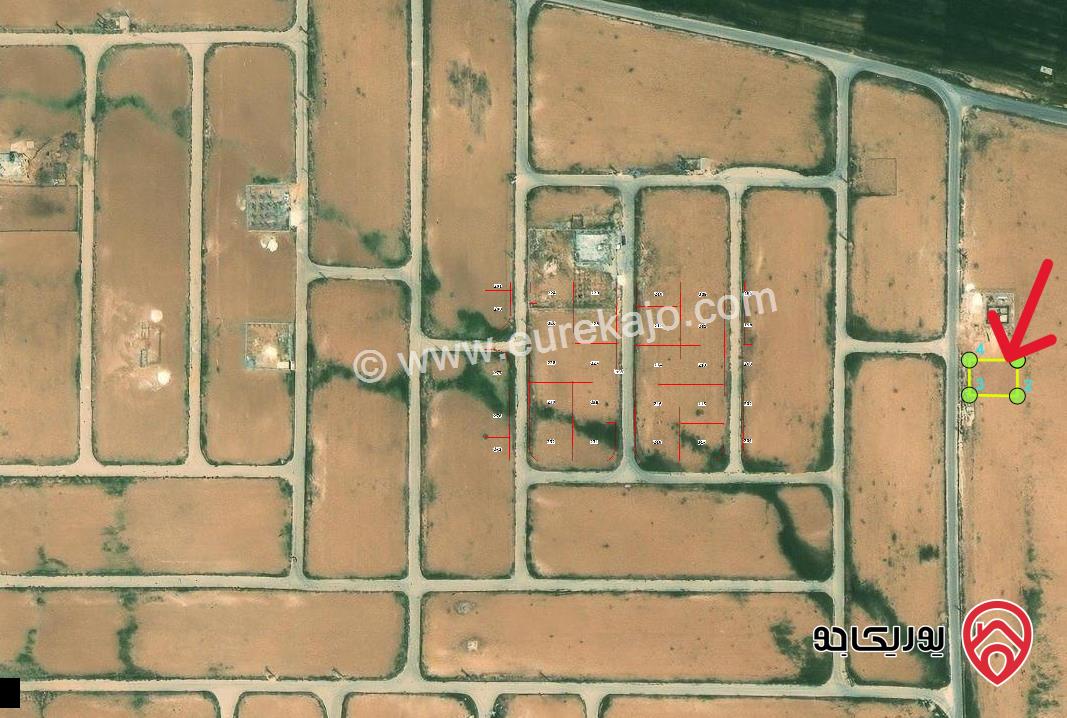 قطعة أرض مساحة 438م للبيع في عمان - من أراضي زويزا واجهة على الشارع بسعر مغري