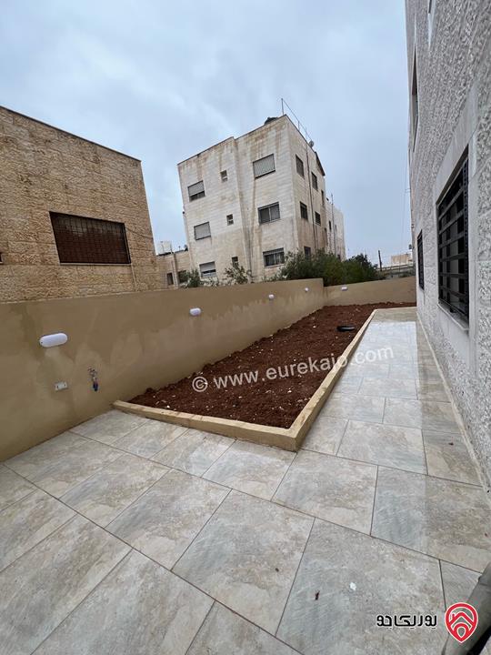 شقة ارضية مساحة 100م مع ترس خلفي 50م للبيع في عمان - طبربور