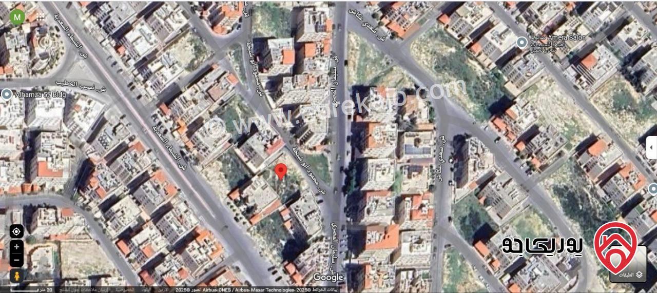 أرض مساحة 852م للبيع في عمان - منطقة ابو الجبيهة