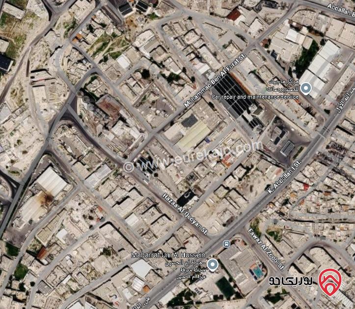 قطعة أرض تنظيم صناعات خفيفة مساحة 2 دونم و 745م للبيع في عمان - ماركا