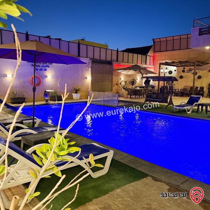 شاليه/مزرعة مساحة الأرض 400م والبناء 200م للبيع في البحر الميت - جوفة الكفرين