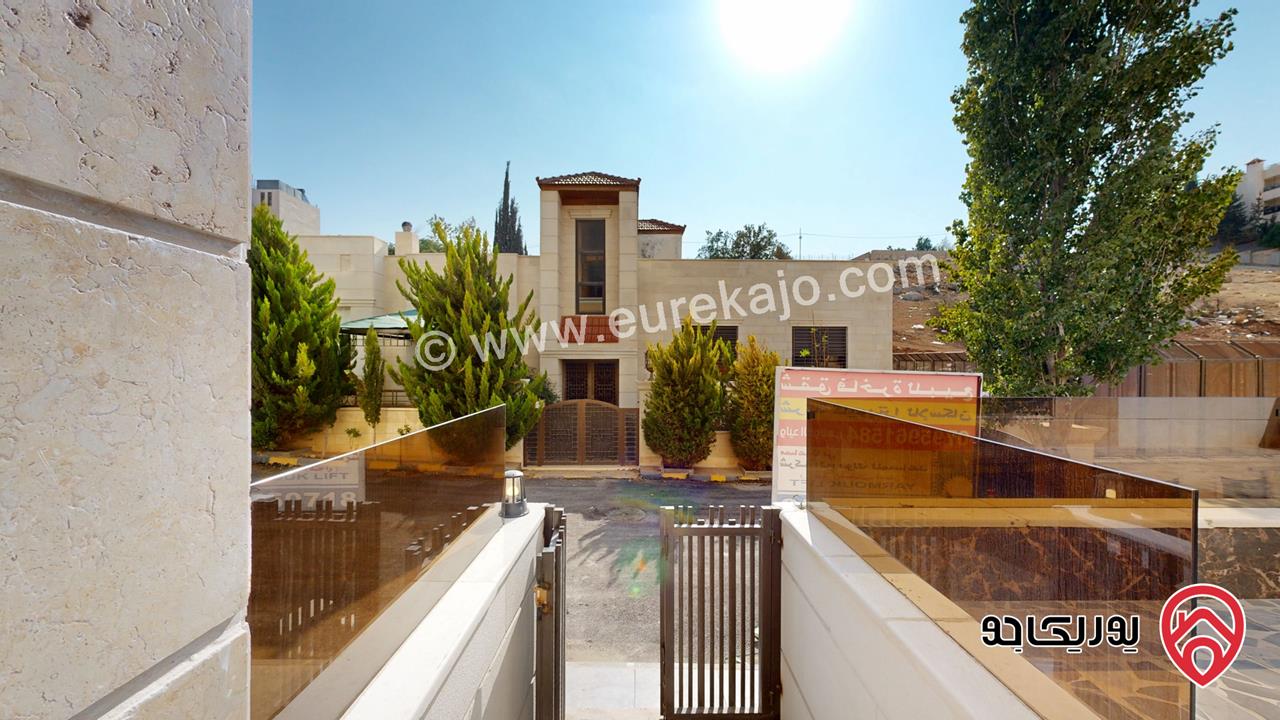 شقة طابق ارضي مساحة 155م داخلي و 50م خارجي للبيع في عمان - شفا بدران منطقة فلل