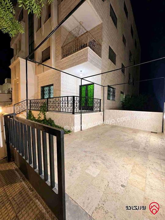 شقة مميزة طابق أرضي مساحة 154م مع تراس خاص 60م للبيع في عمان - الجبيهة