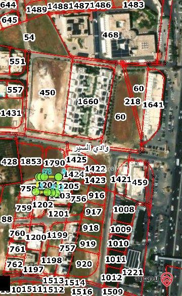 قطعة ارض مساحة 950م للبيع في عمان - الظهير