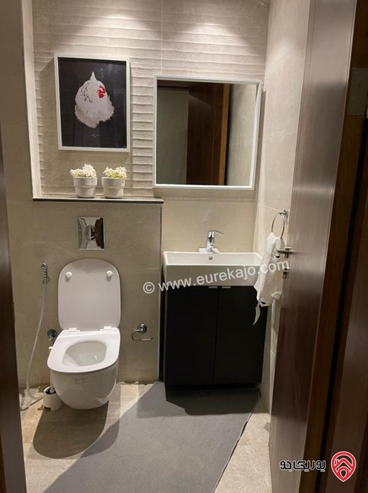 شقة فاخرة مساحة 120م للايجار مفروشة في عمان - عبدون