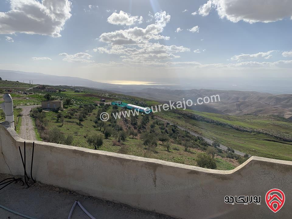 أرض مساحة 4 دونم و 254 متر للبيع من أراضي غرب عمّان/ عراق الأمير - مطلة على البحر الميت و الأراضي المقدسة