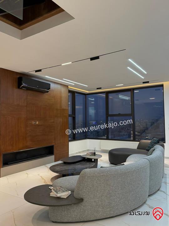 شقة دوبلكس مساحة 250م للبيع في عمان - دير غبار – تحفة هندسية بإطلالة بانورامية تأسر الأنفاس