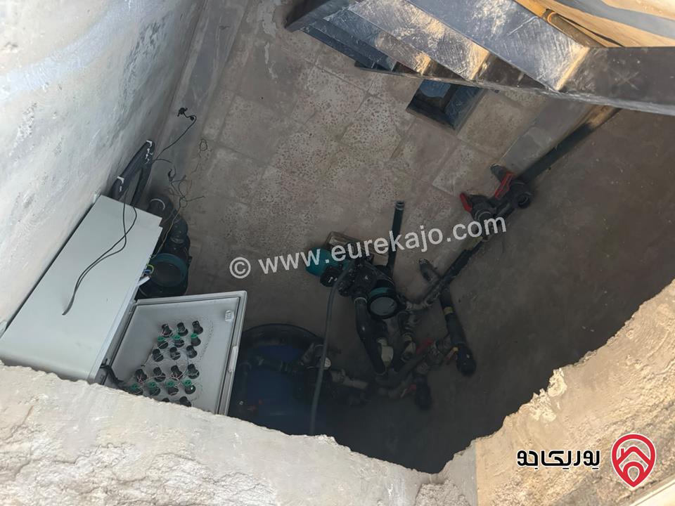 مزرعة مساحة الأرض 2 دونم مع فيلا فاخرة 250م قوشان مستقل للبيع في جرش جبال سوف - الظهرة 