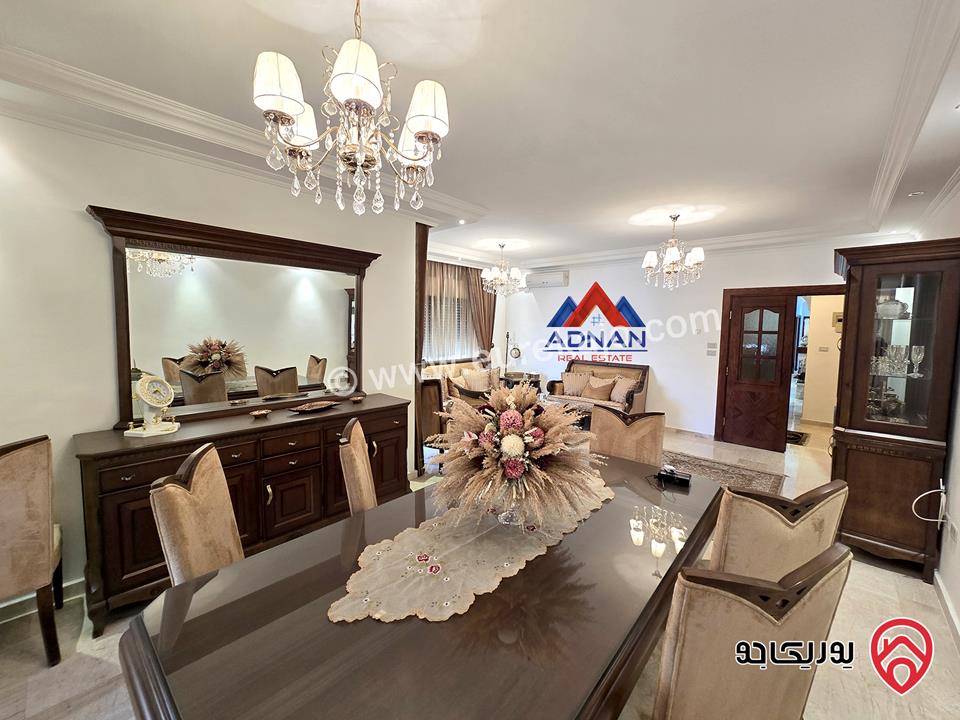 شقة مفروشة مساحة 190 متر طابق ثاني للإيجار في عمان - الرابية