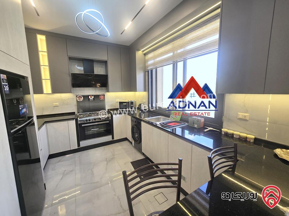 شقة جديدة و فخمة مساحة 135م طابق ثاني للإيجار في عمان - خلدا